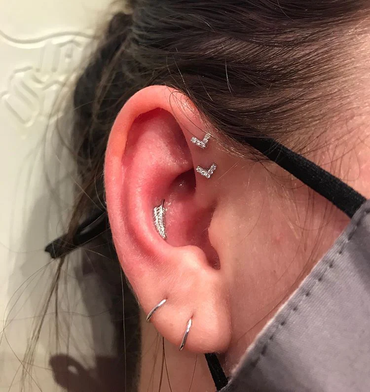 2 Forward Helix Piercings 14y+ in Mississauga + Excluding Jewelry - Image 2