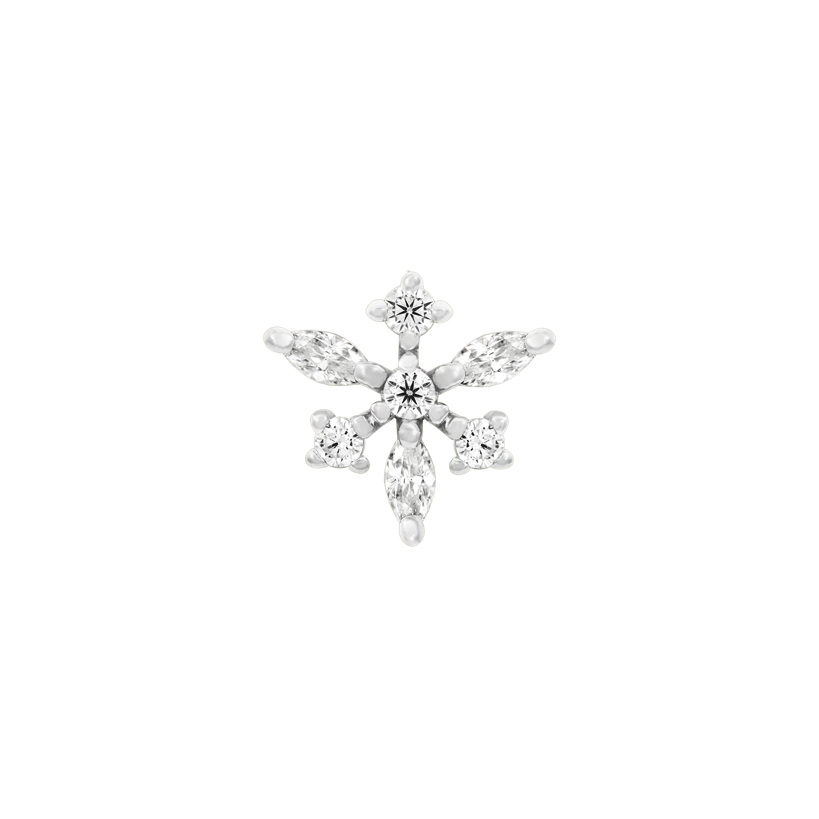 Anna - Gold Snowflake in 14k Gold by Junipurr - Image 5
