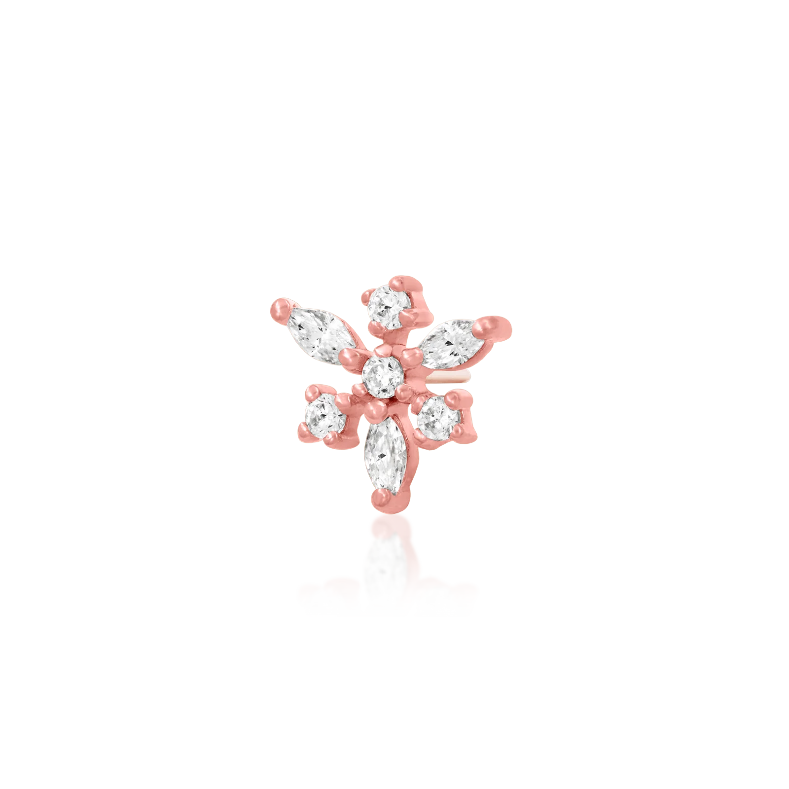 Anna - Gold Snowflake in 14k Gold by Junipurr - Image 9