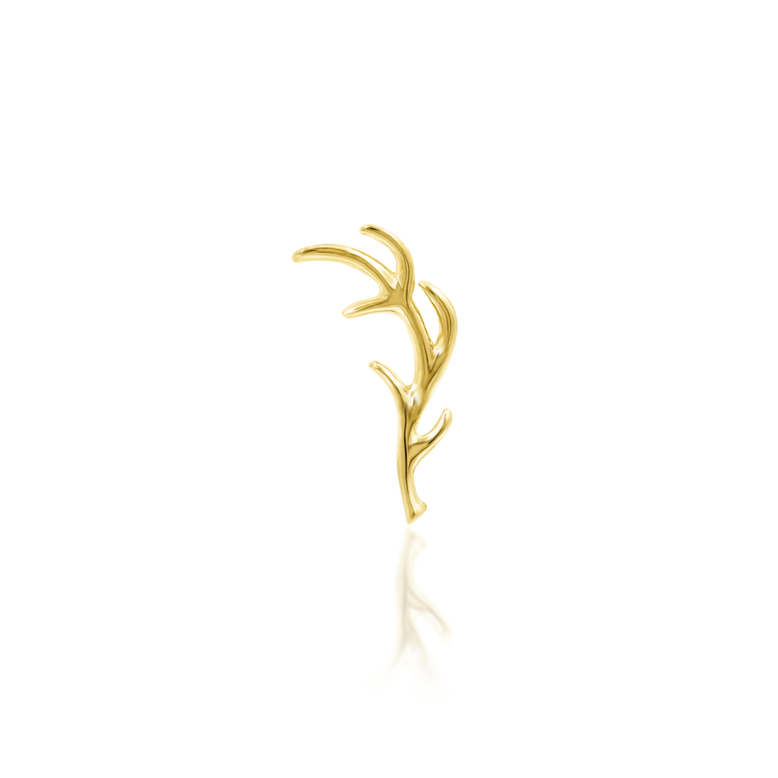 Antler in 14k Gold by Junipurr - Image 3