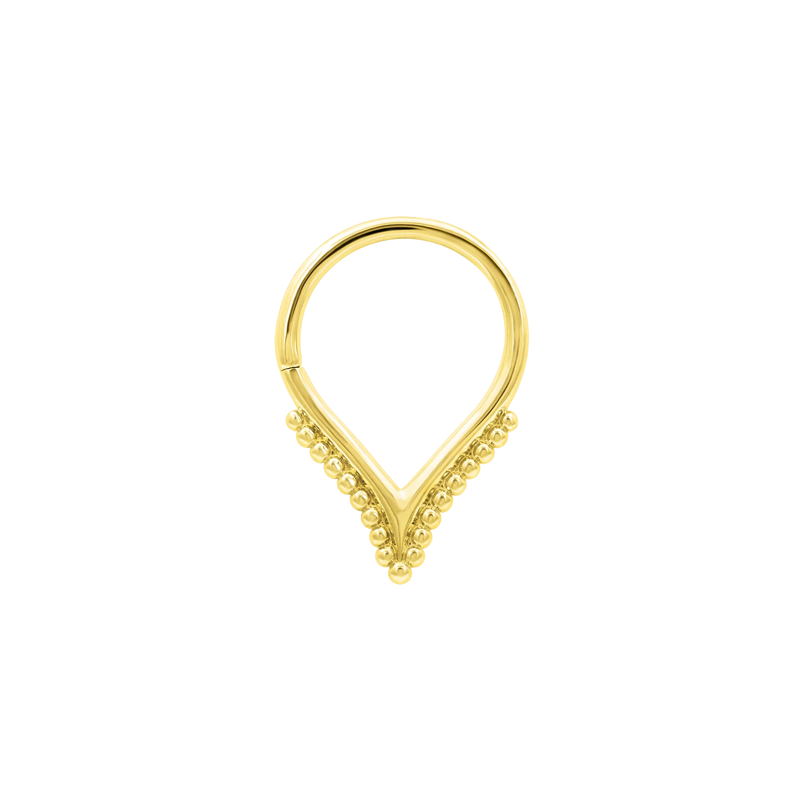 Bagheera Seam Ring in Solid 14k Gold by Junipurr