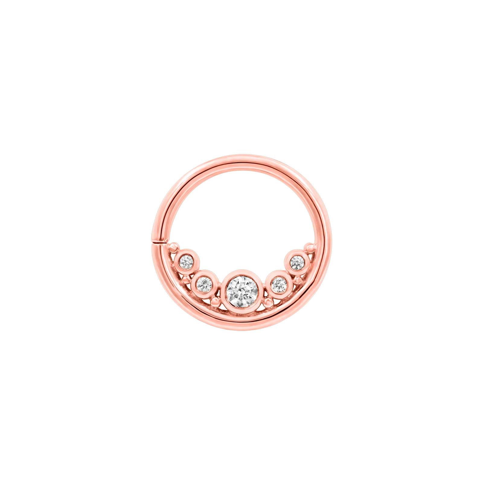 Baloo Seam Ring in Solid 14k Gold by Junipurr - Image 3