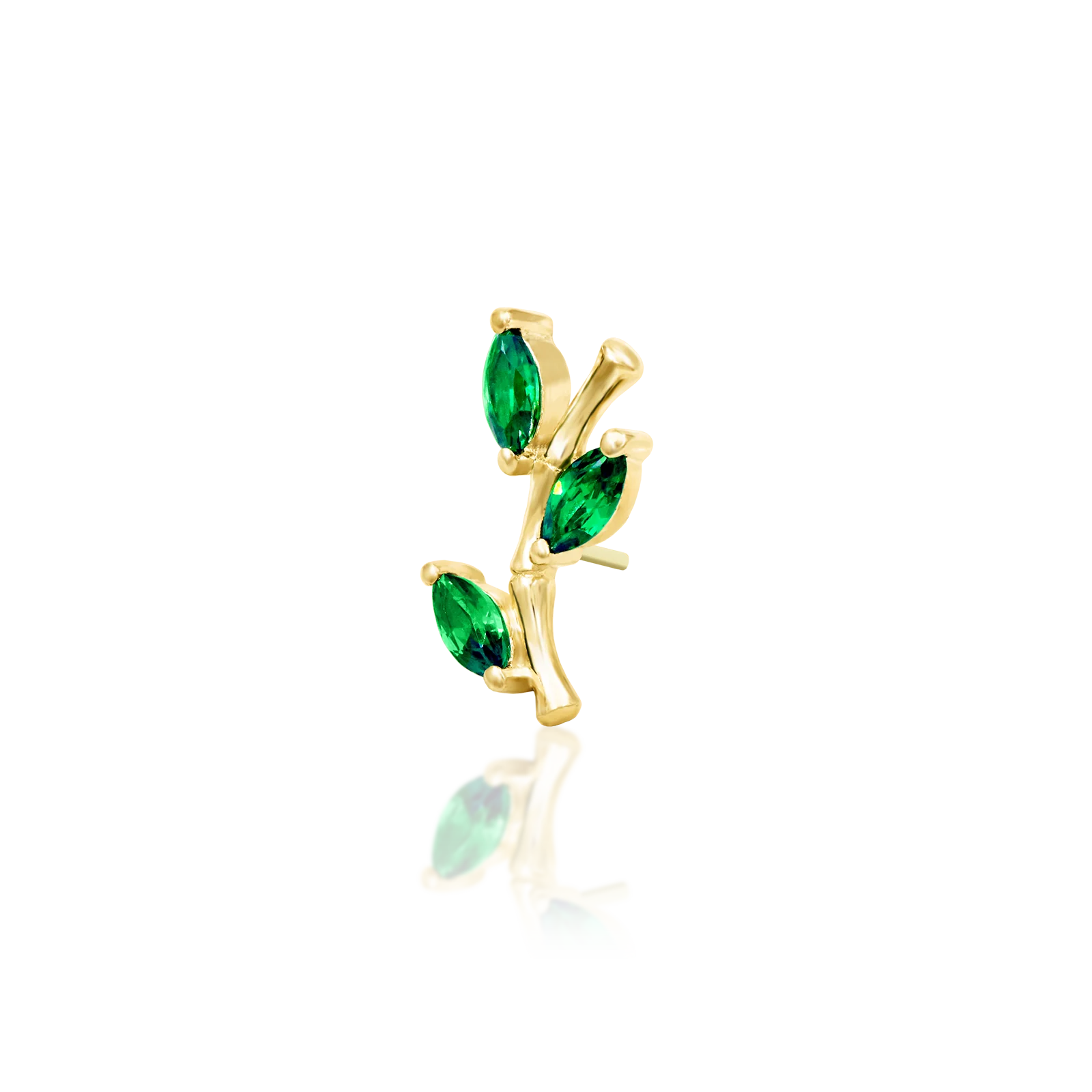 Bamboo Blossom in 14k Gold by Junipurr - Image 2