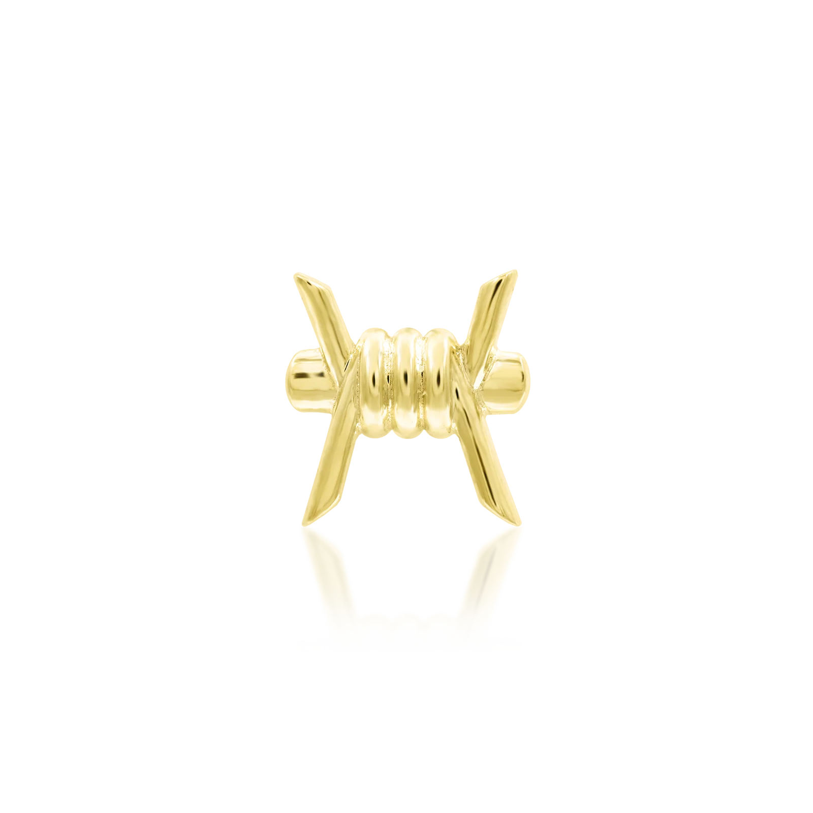 Barb-ara in 14k Gold by Junipurr