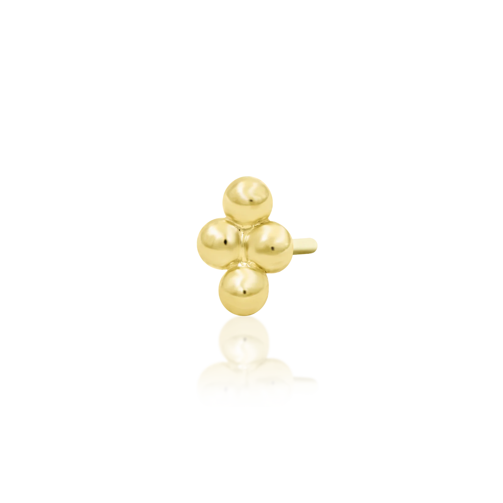 Beaded Diamond in 14k Gold by Junipurr - Image 2