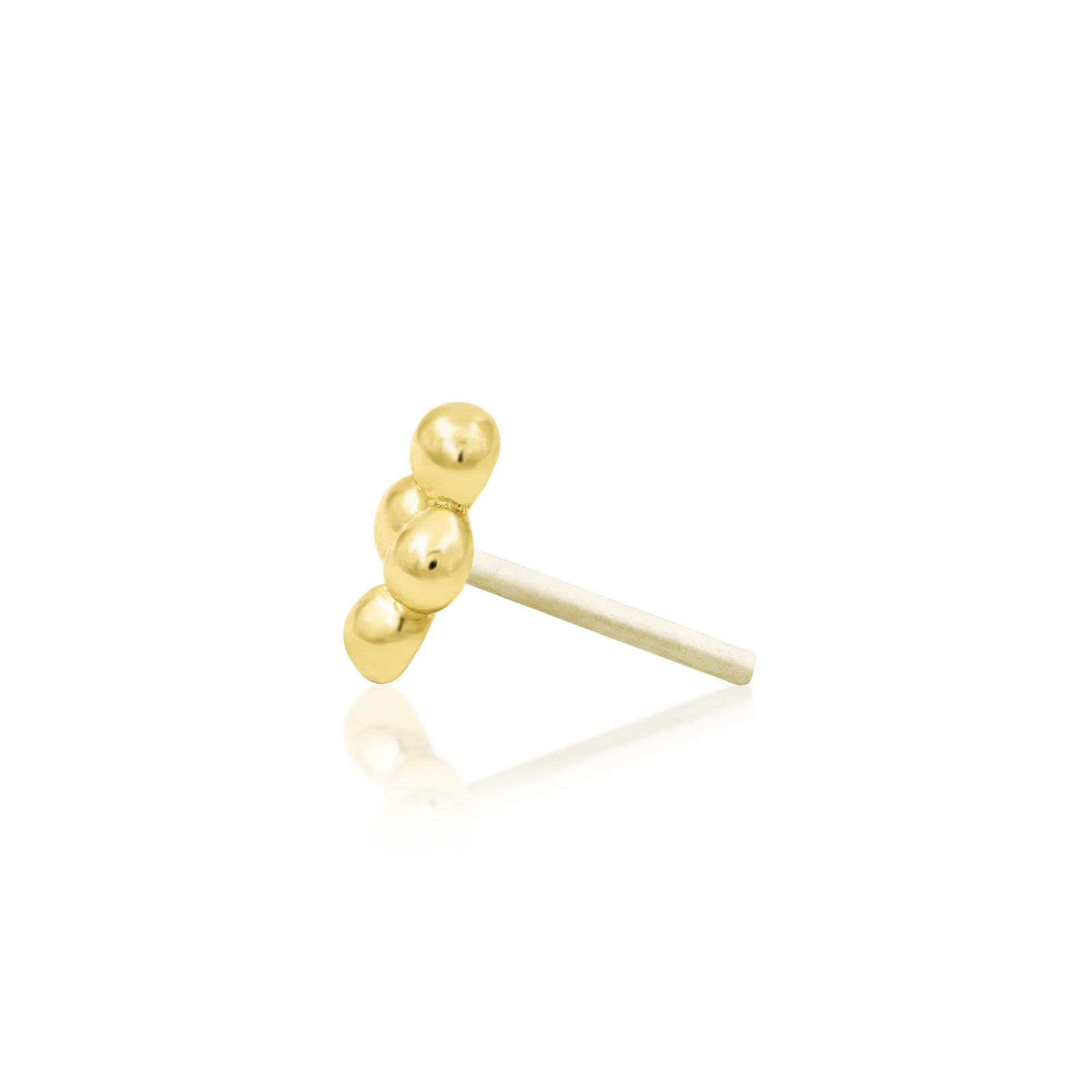 Beaded Diamond in 14k Gold by Junipurr - Image 3