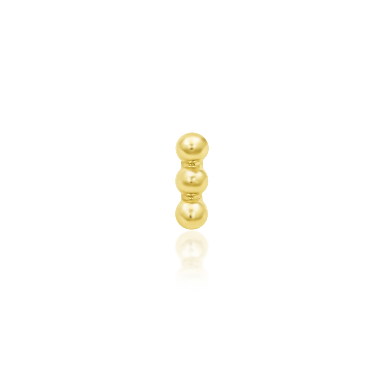 Beads-of-3 in 14k Gold by Junipurr
