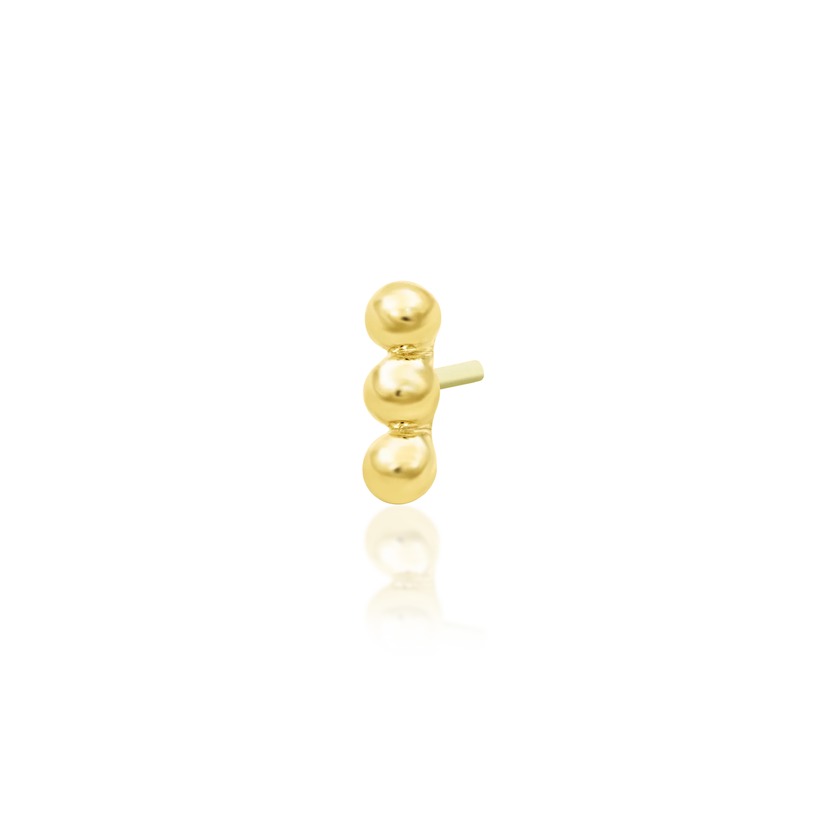 Beads-of-3 in 14k Gold by Junipurr - Image 2