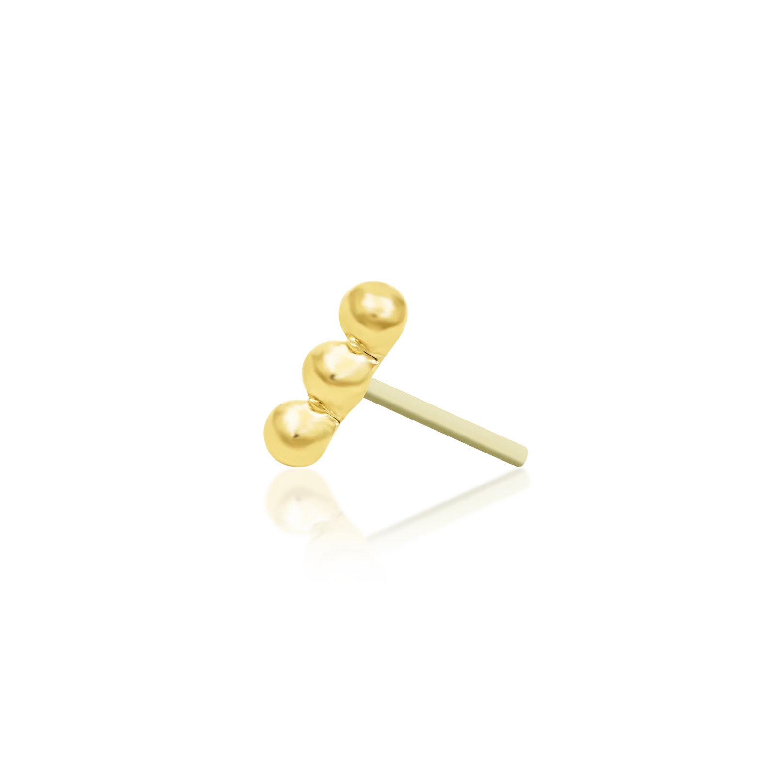 Beads-of-3 in 14k Gold by Junipurr - Image 3
