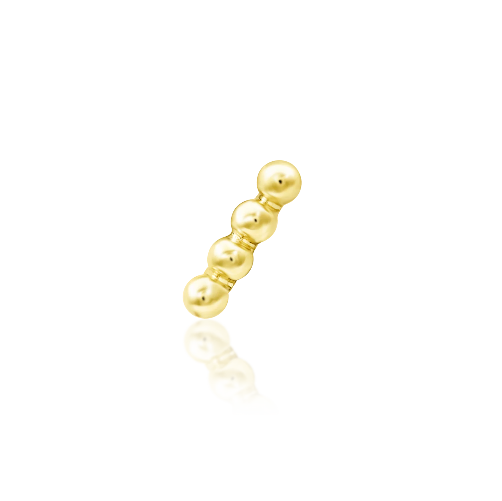 Beads-of-4 in 14k Gold by Junipurr