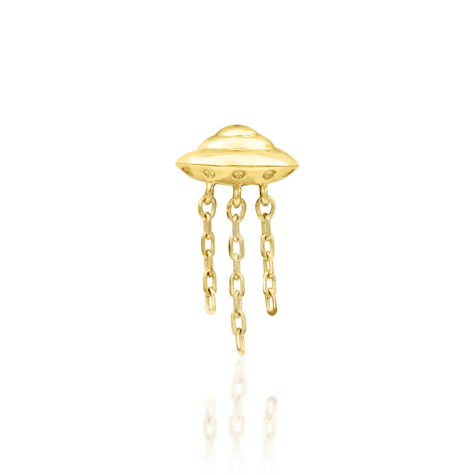 Beam me up! in 14k Gold by Junipurr