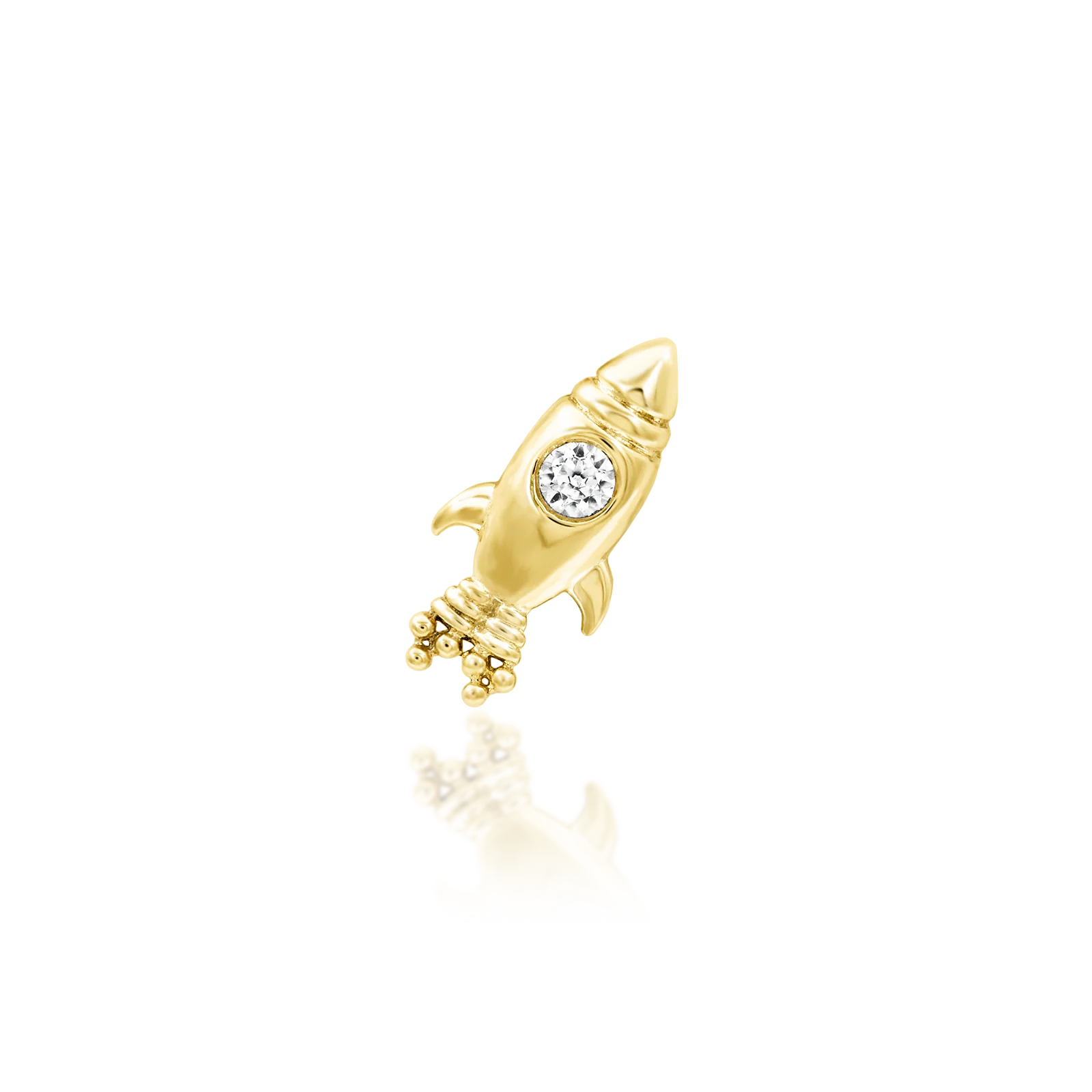 Blast Off! in 14k Gold by Junipurr