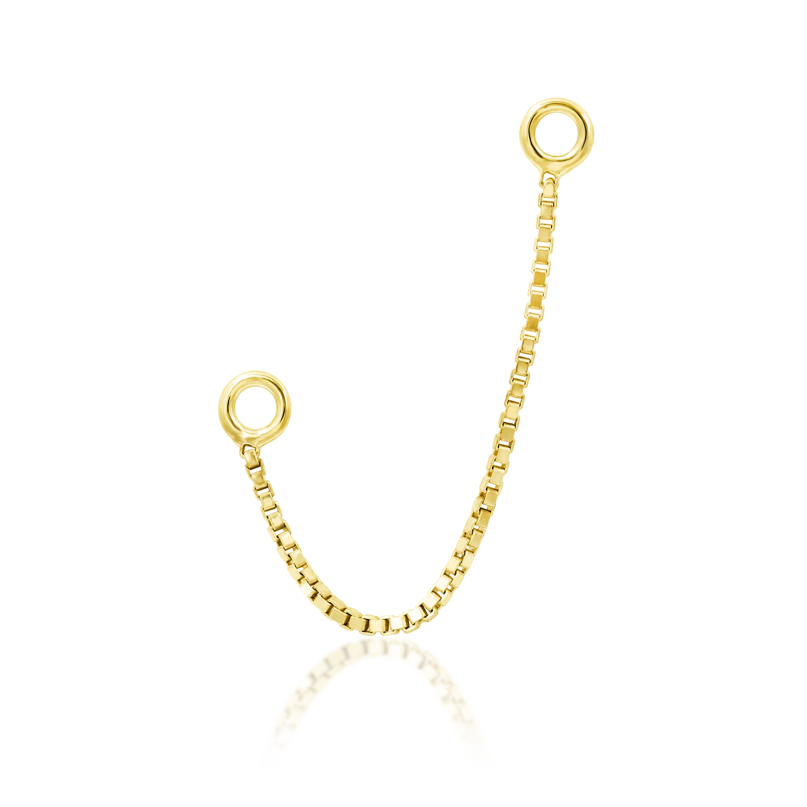 Box Chain in 14k gold by Junipurr