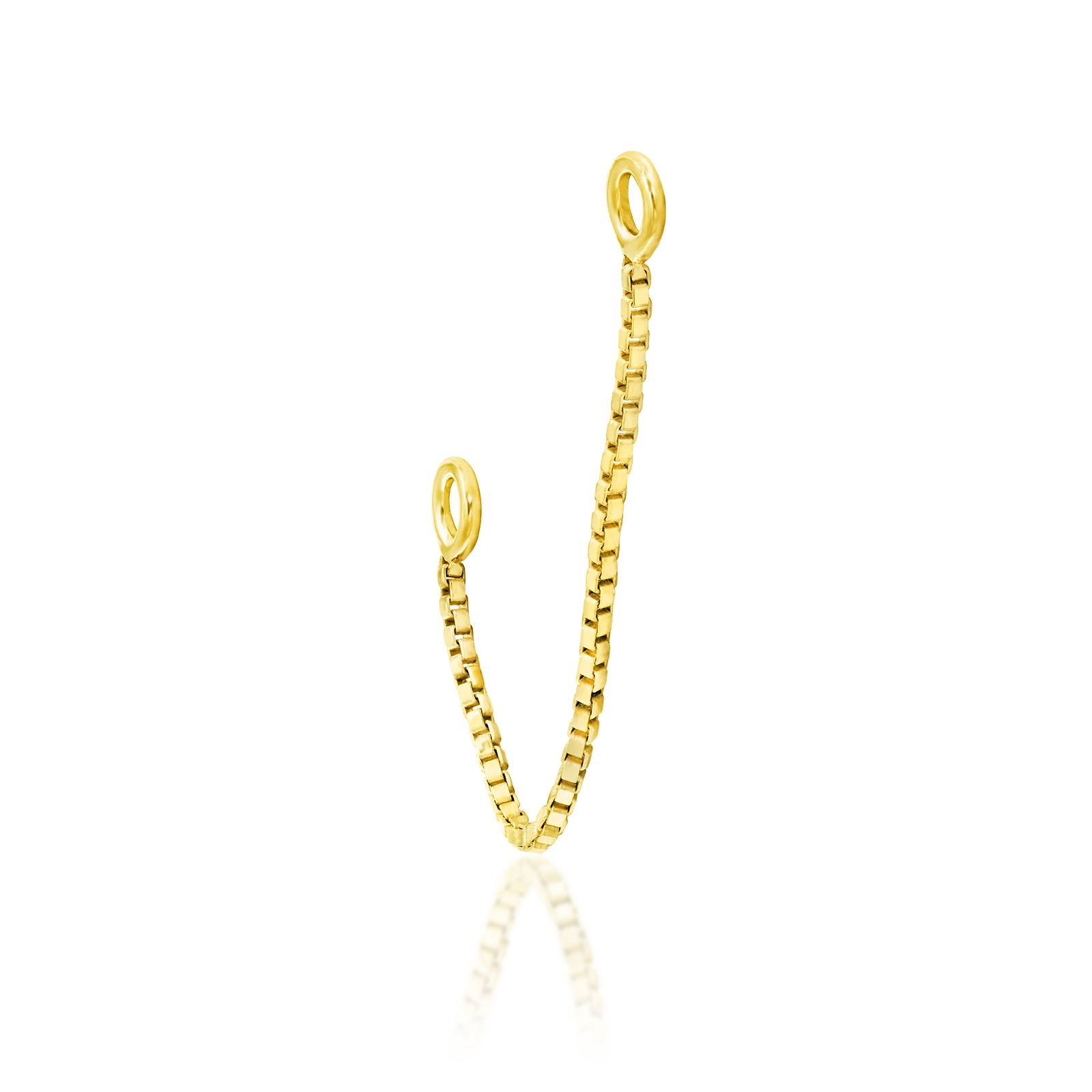Box Chain in 14k gold by Junipurr - Image 2