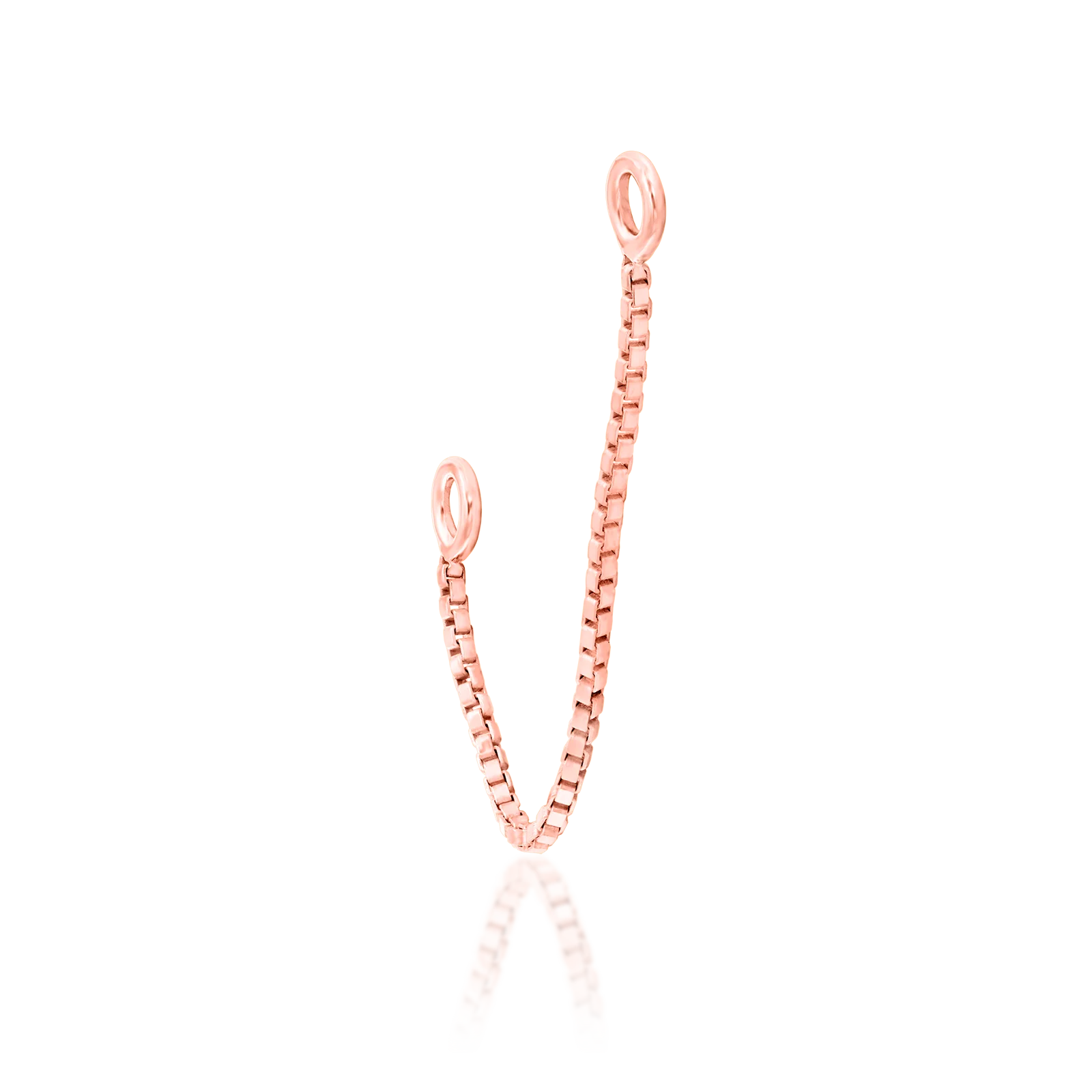 Box Chain in 14k gold by Junipurr - Image 6