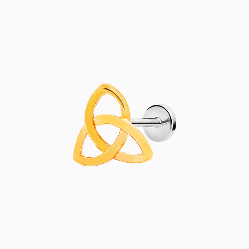Celtic Knot in 14k Gold by Junipurr - Image 4