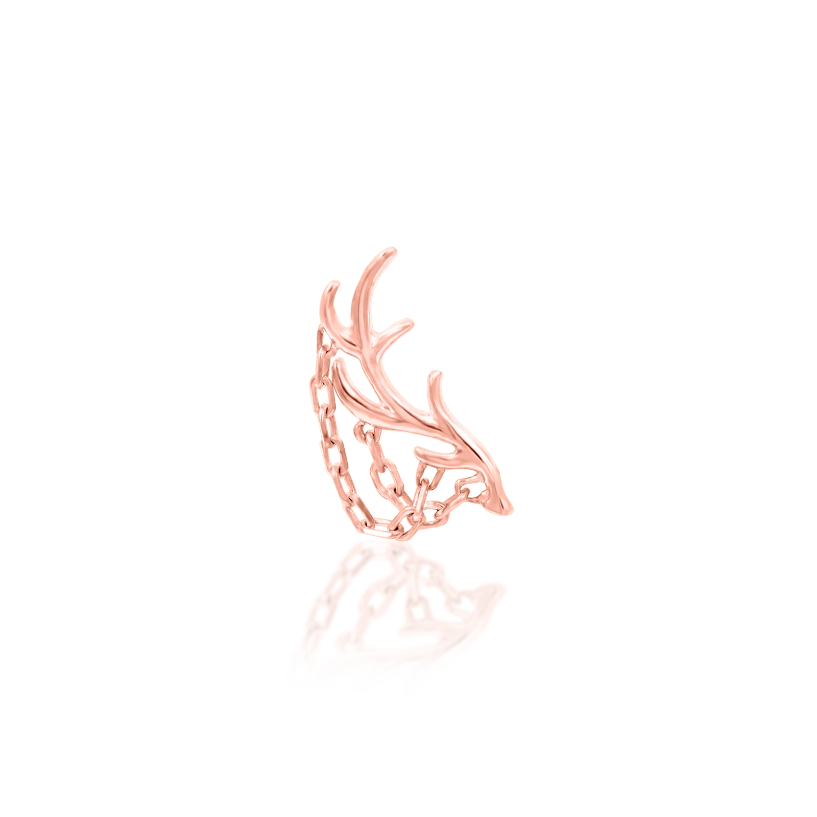 Chained Antler in 14k Gold by Junipurr - Image 10