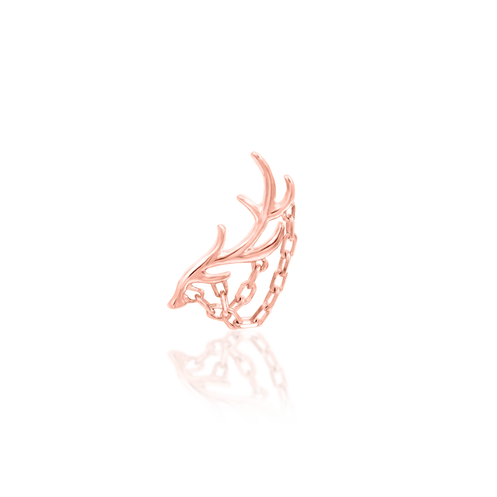 Chained Antler in 14k Gold by Junipurr - Image 12