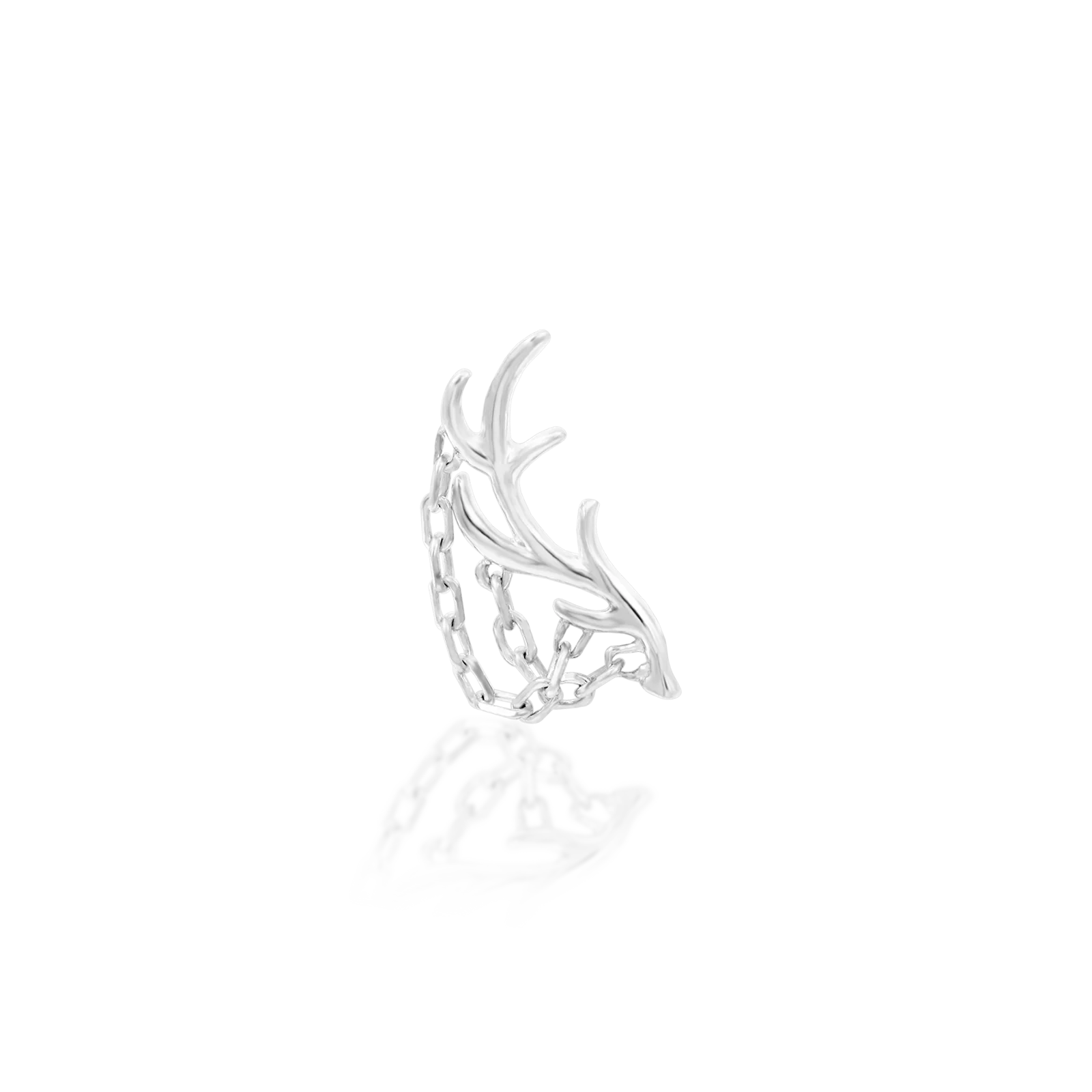 Chained Antler in 14k Gold by Junipurr - Image 5