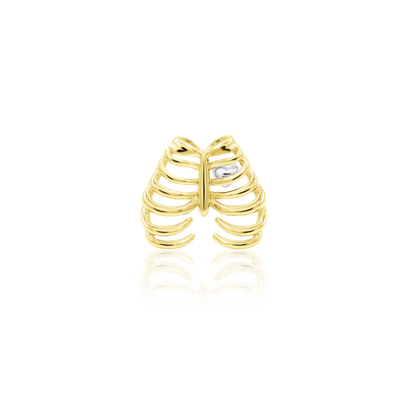 Chest Piece in 14k Gold by Junipurr