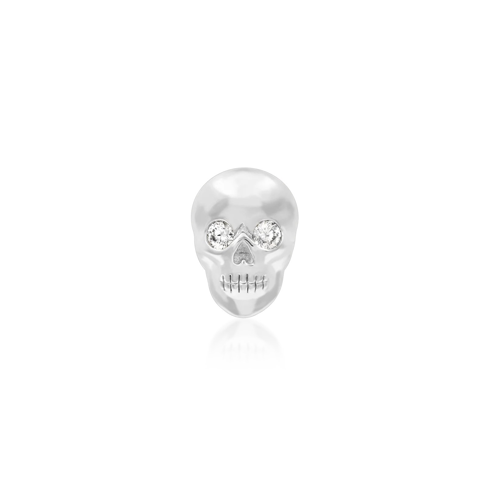 Crystal Skull in 14k Gold by Junipurr - Image 4