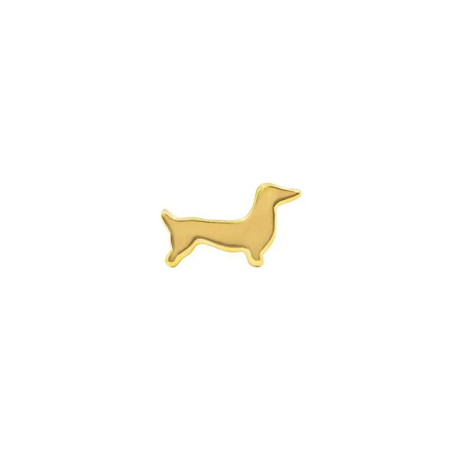 Dachshund Dog in 14k Gold by Junipurr - Image 2