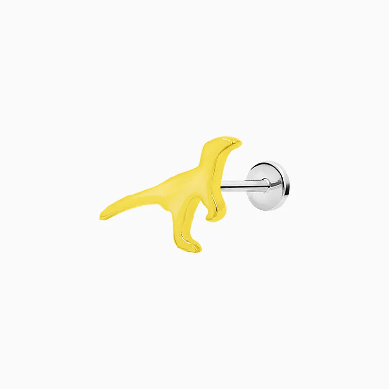 Dinosaur in 14k Gold by Junipurr - Image 2