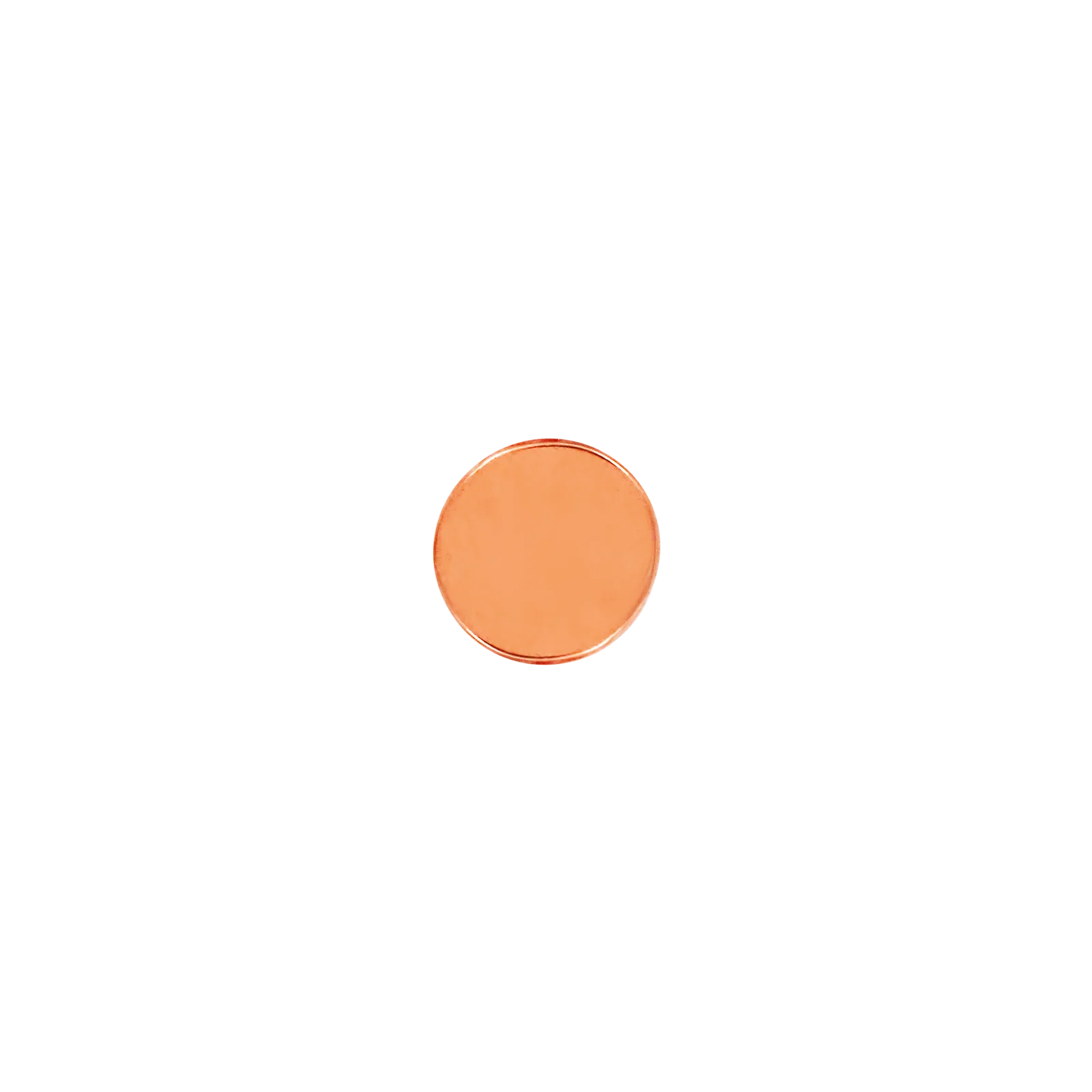 Disk in 14k Gold by Junipurr - Image 3