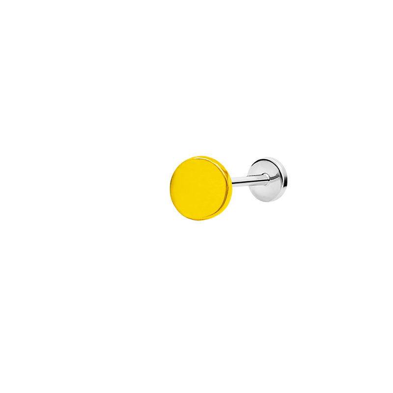 Disk in 14k Gold by Junipurr - Image 4