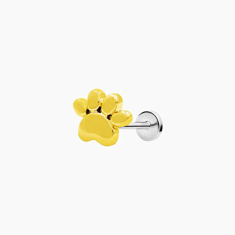 Dog Paw in 14k Gold by Junipurr - Image 4