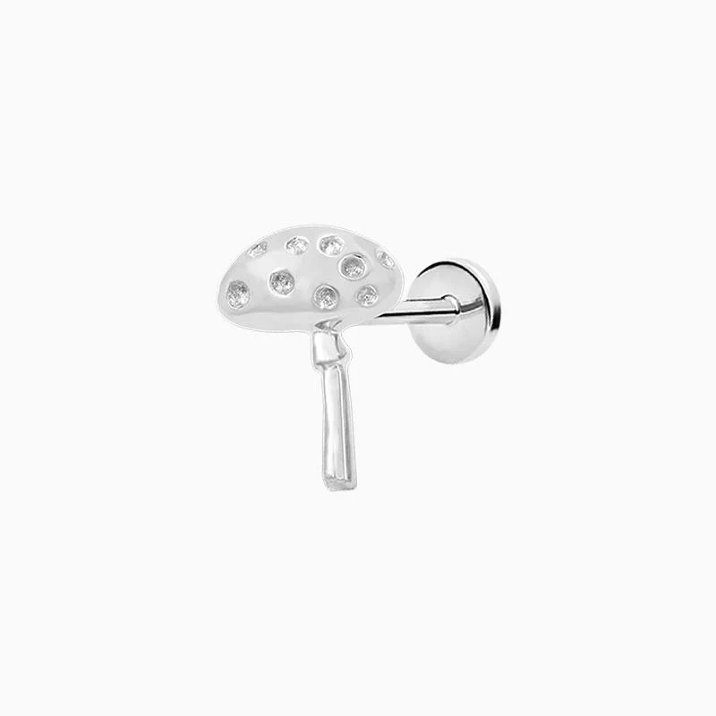 Dotty's Friend Mushroom in 14k Gold by Junipurr - Image 2