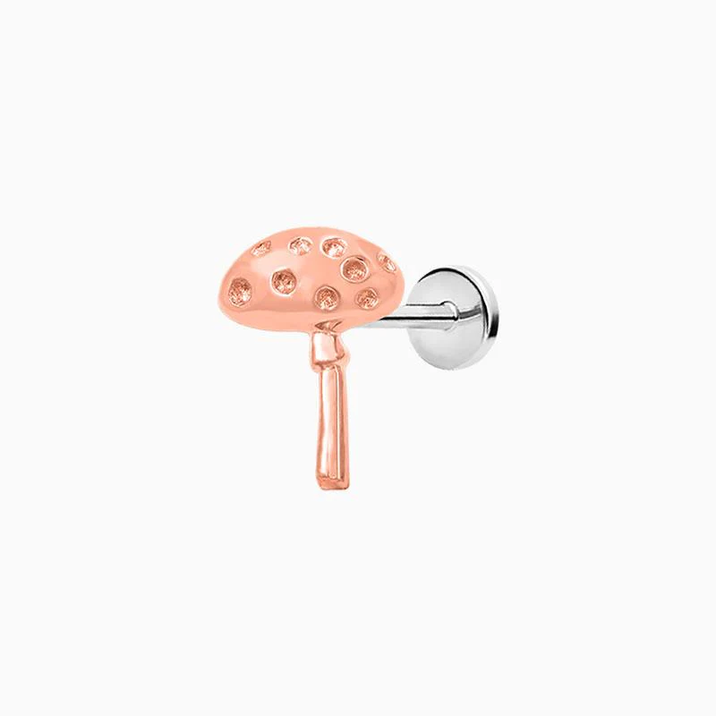 Dotty's Friend Mushroom in 14k Gold by Junipurr - Image 3