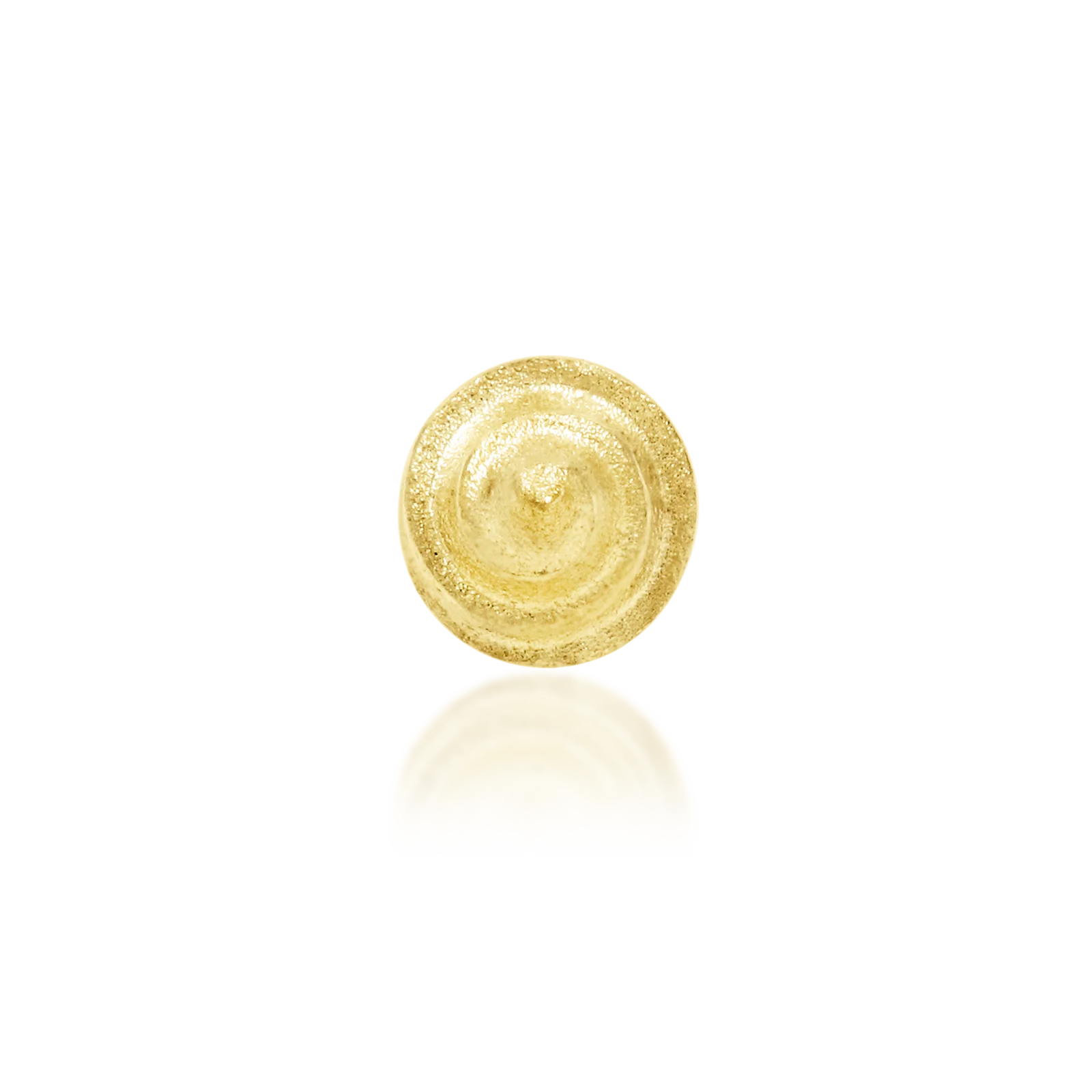 Drill Spike in 14k gold by Junipurr