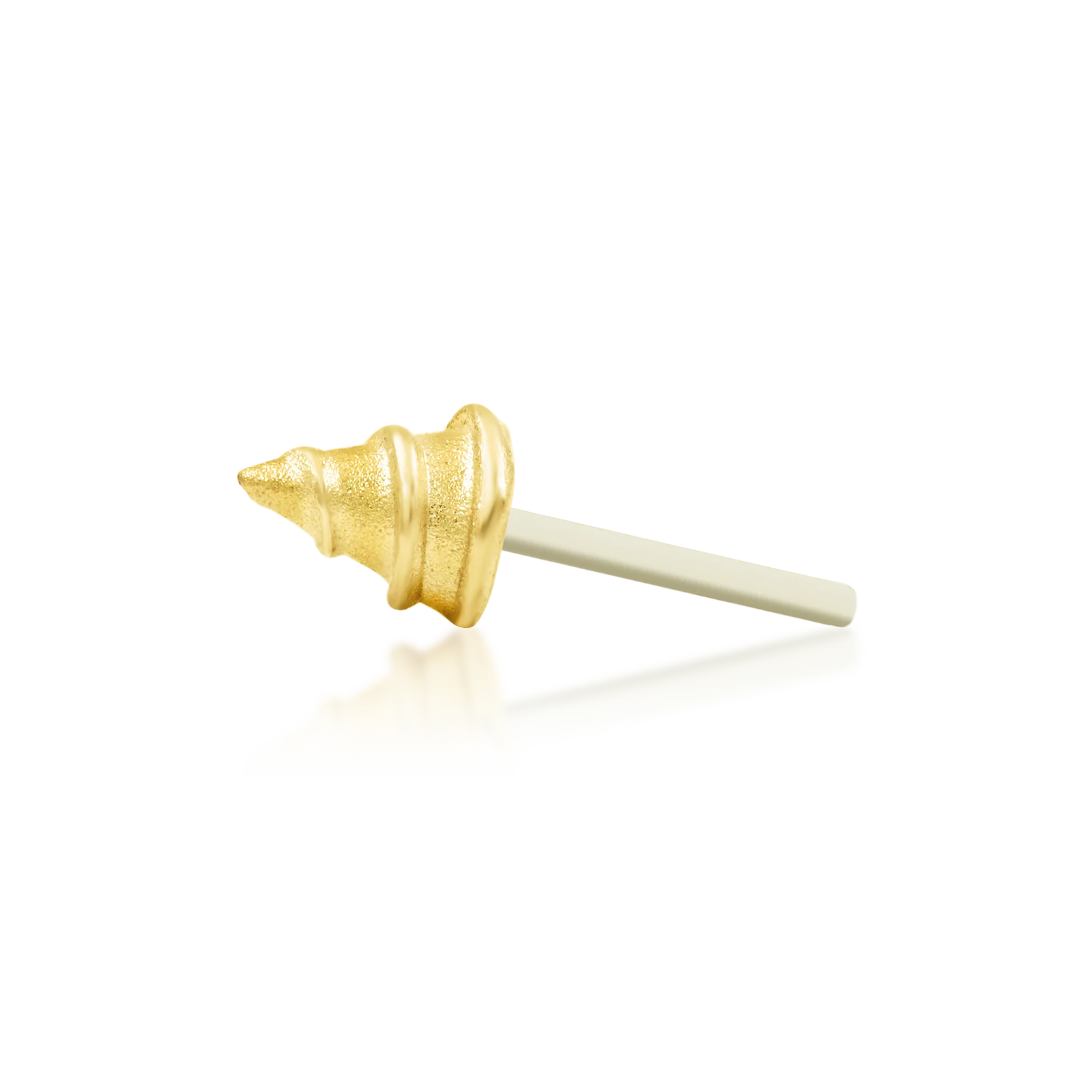 Drill Spike in 14k gold by Junipurr - Image 3