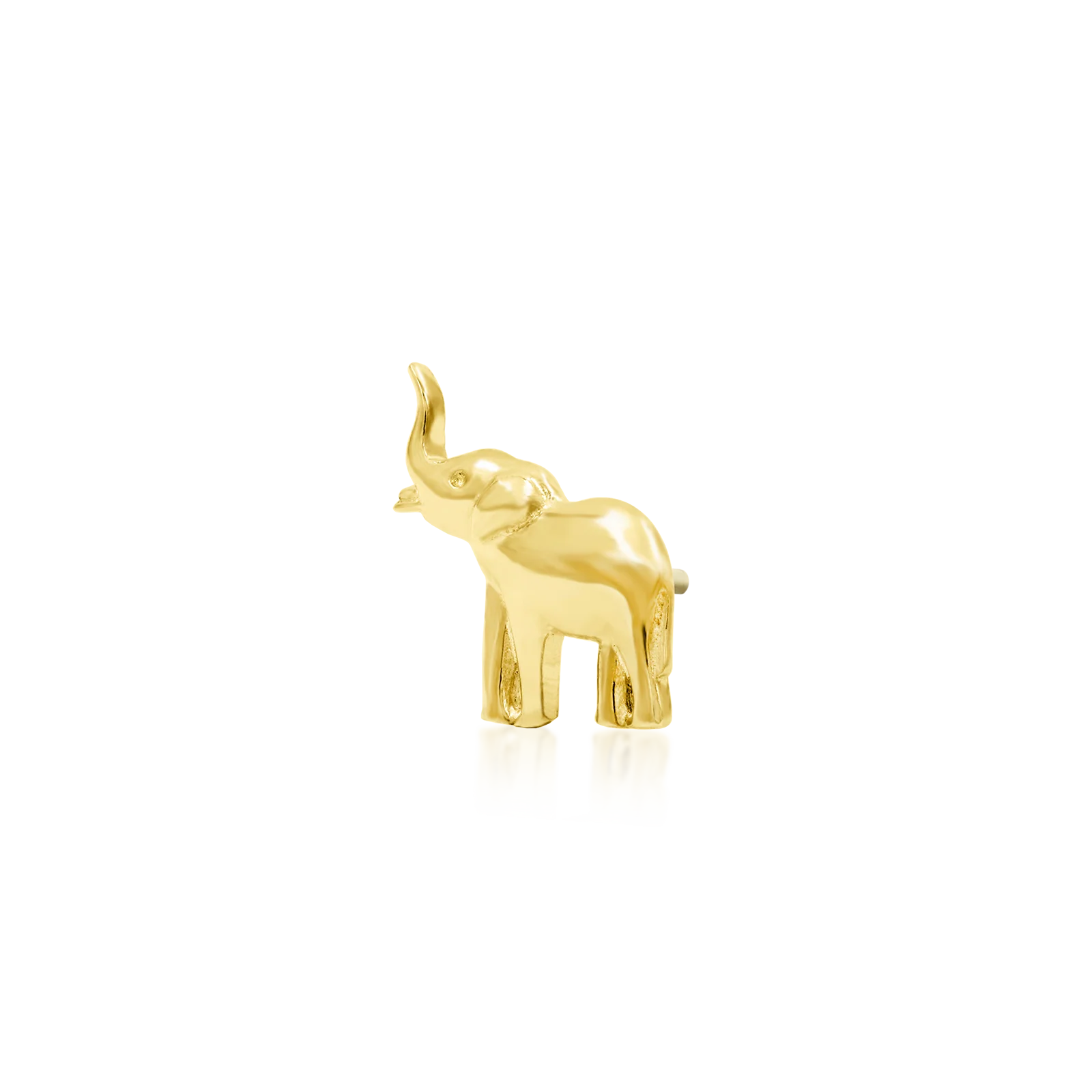 Elephant in 14k Gold by Junipurr - Image 2
