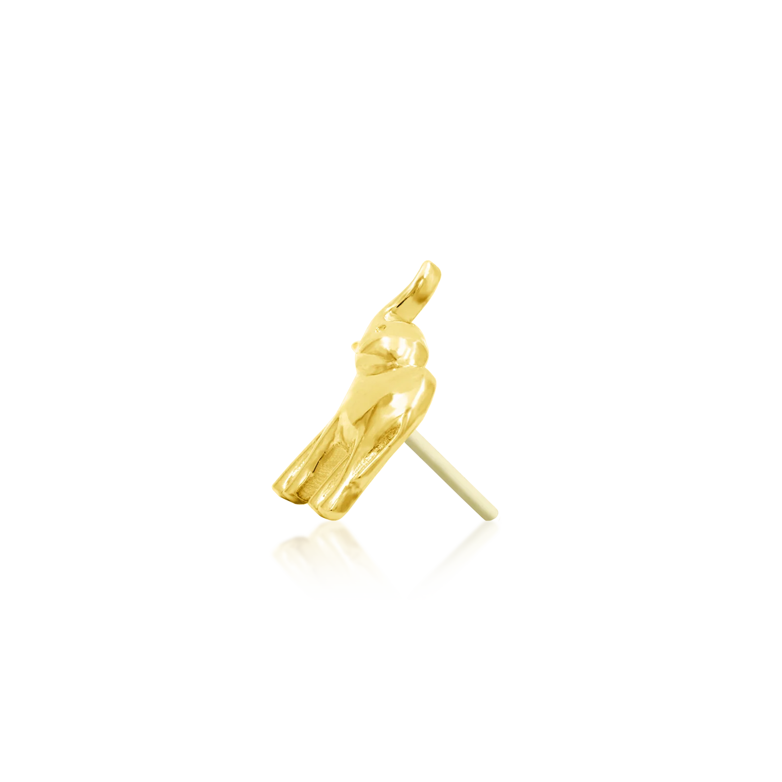 Elephant in 14k Gold by Junipurr - Image 3