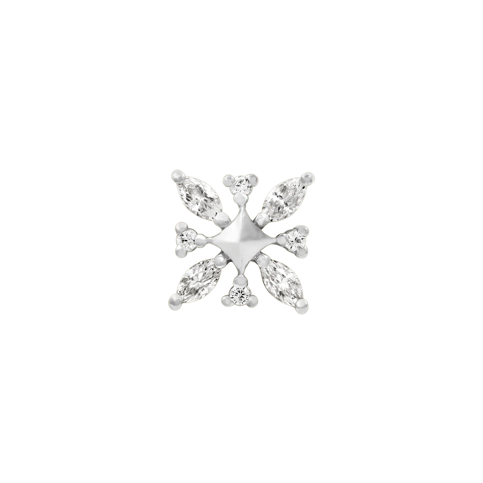 Elsa Gold Snowflake in 14k Gold by Junipurr - Image 2