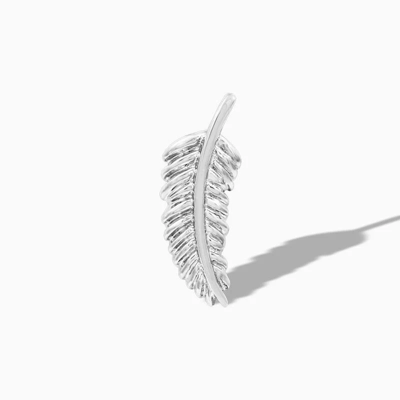 Feather Quill in 14k Gold by Junipurr - Image 3