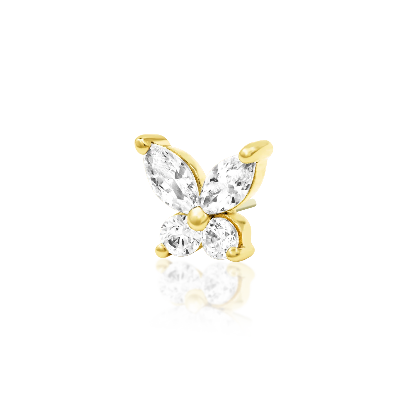 Flutterby in 14k Gold by Junipurr - Image 2