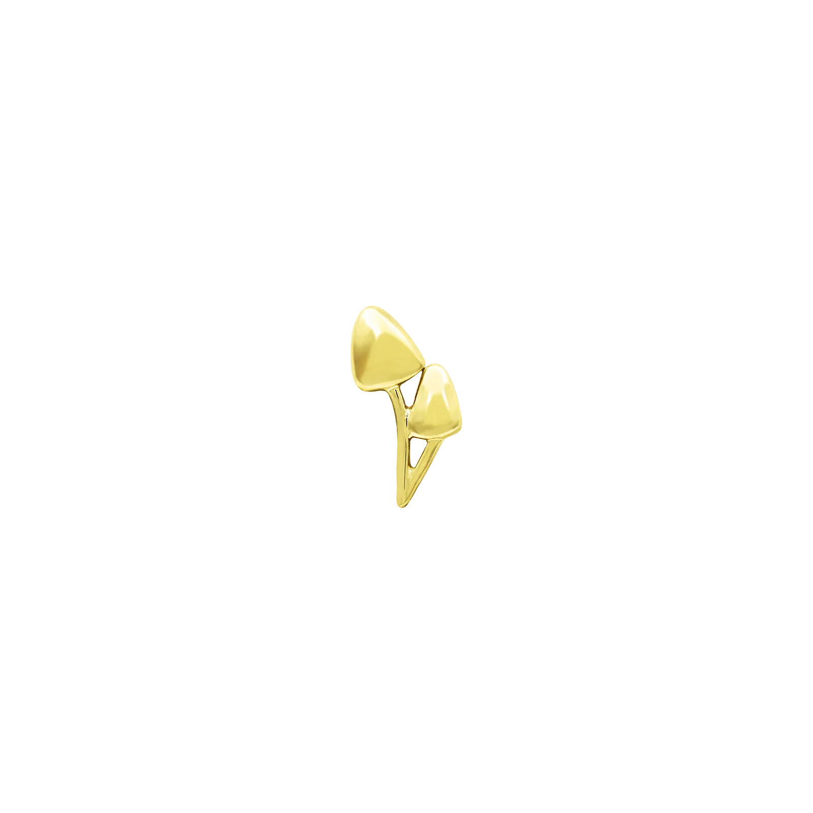 FunGuys Mushroom in 14k Gold by Junipurr