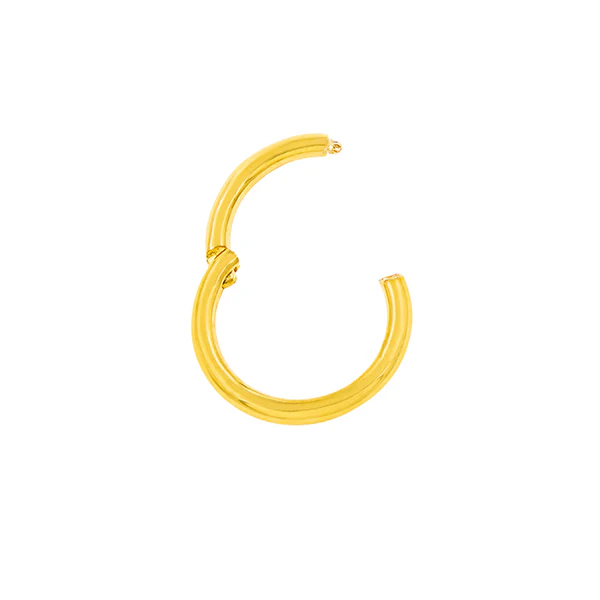 Gold Clicker Ring in 14k Gold by Junipurr - Image 2