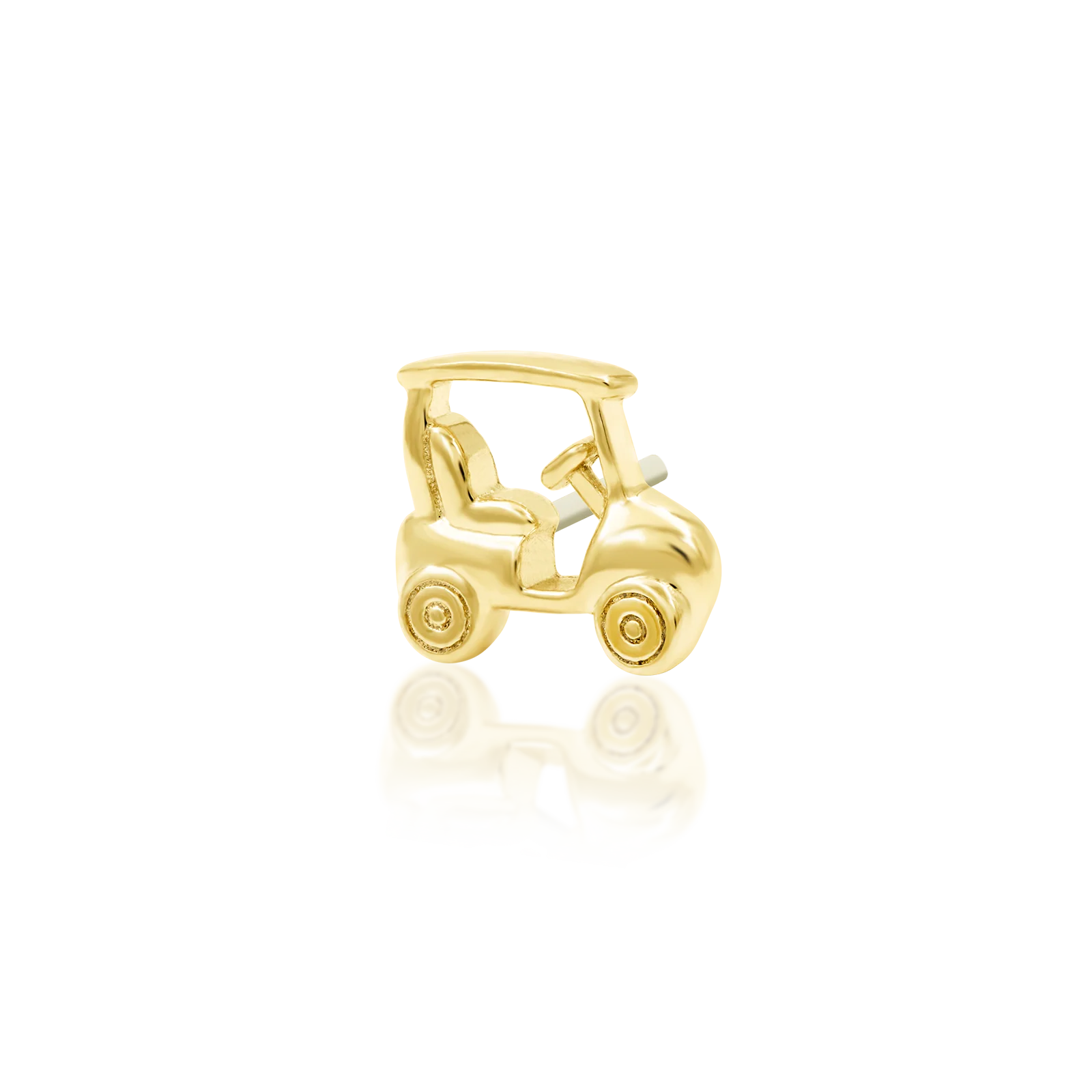 Golf Cart in 14k gold by Junipurr - Image 2