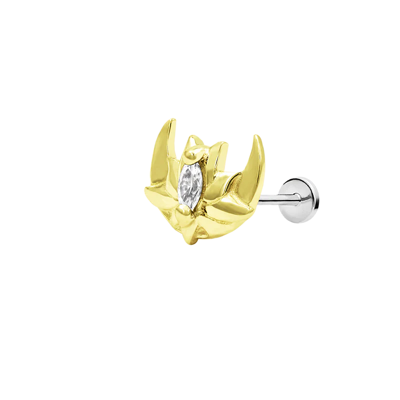 Guardian Moon in 14k Gold by Junipurr - Image 4