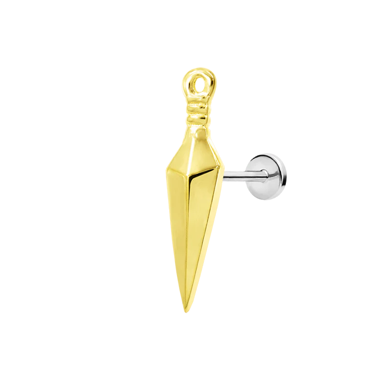 Harpe Dagger in 14k Gold by Junipurr - Image 4