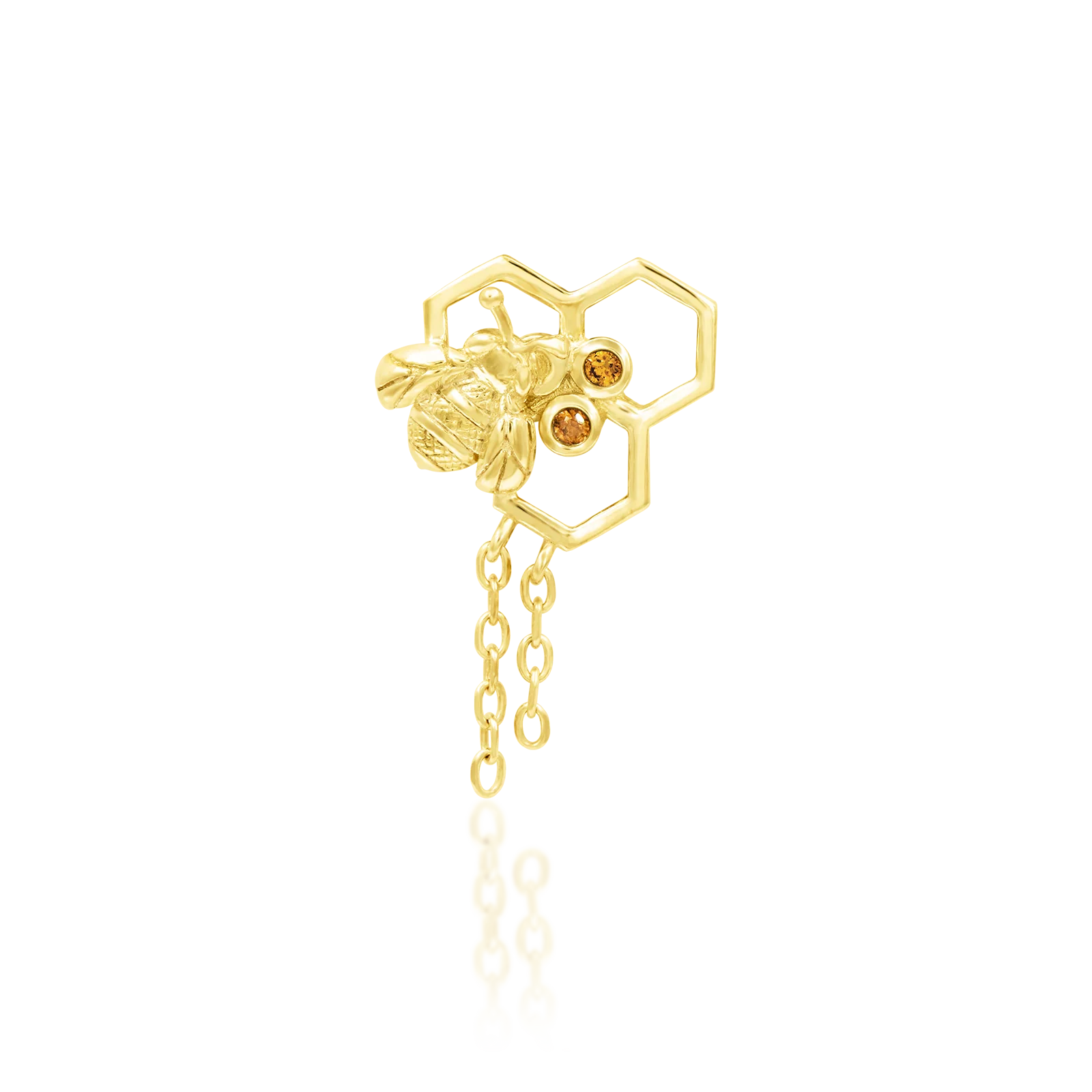Hivemind in 14k Gold by Junipurr