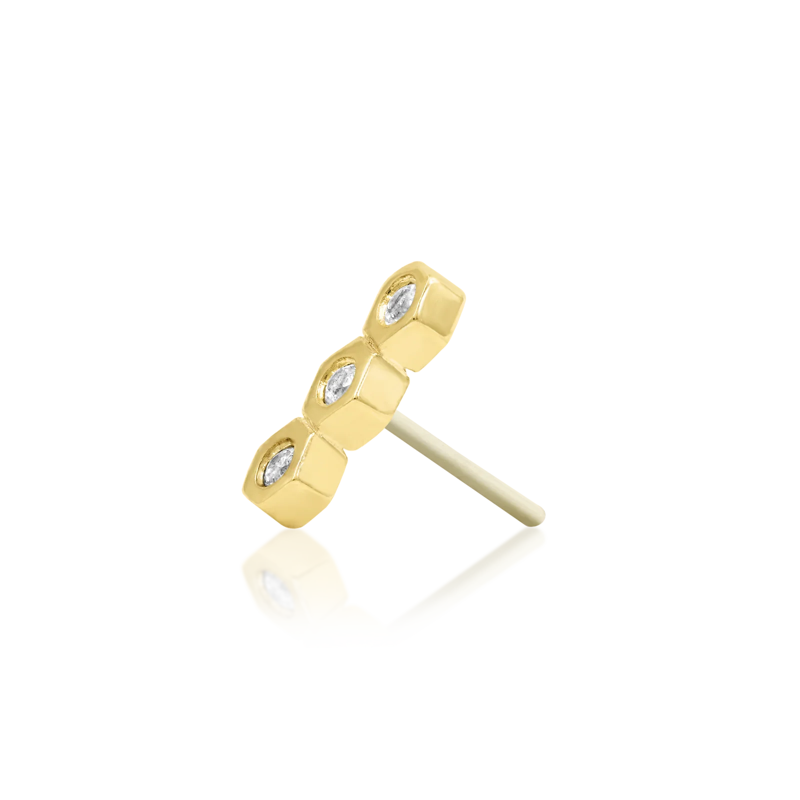 Honeycomb in 14k gold by Junipurr - Image 3