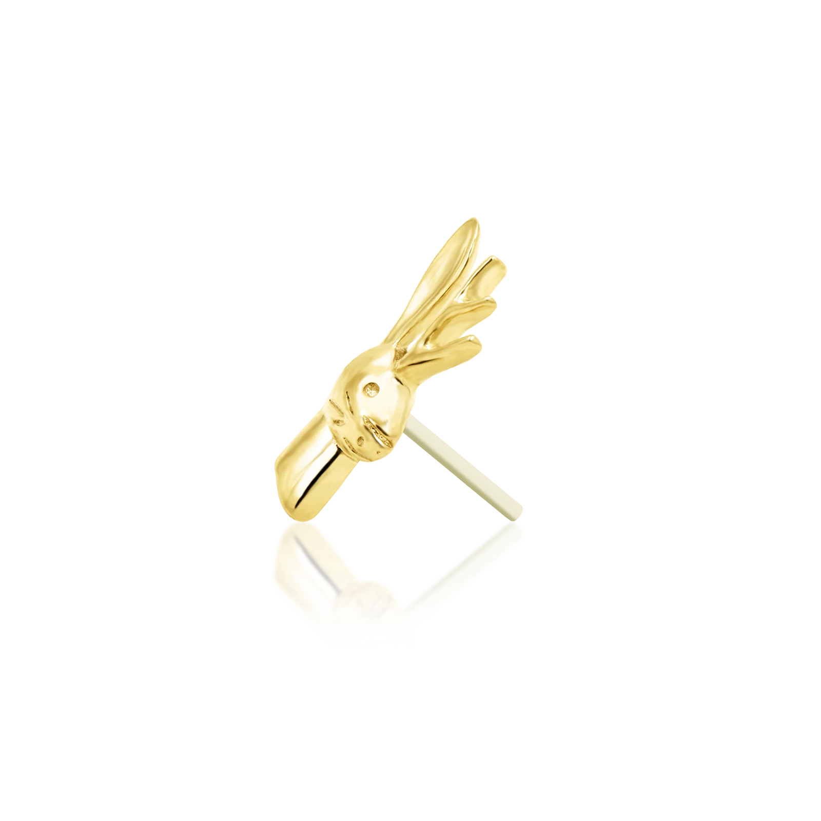 Jack-O-Lope in 14k Gold by Junipurr - Image 3