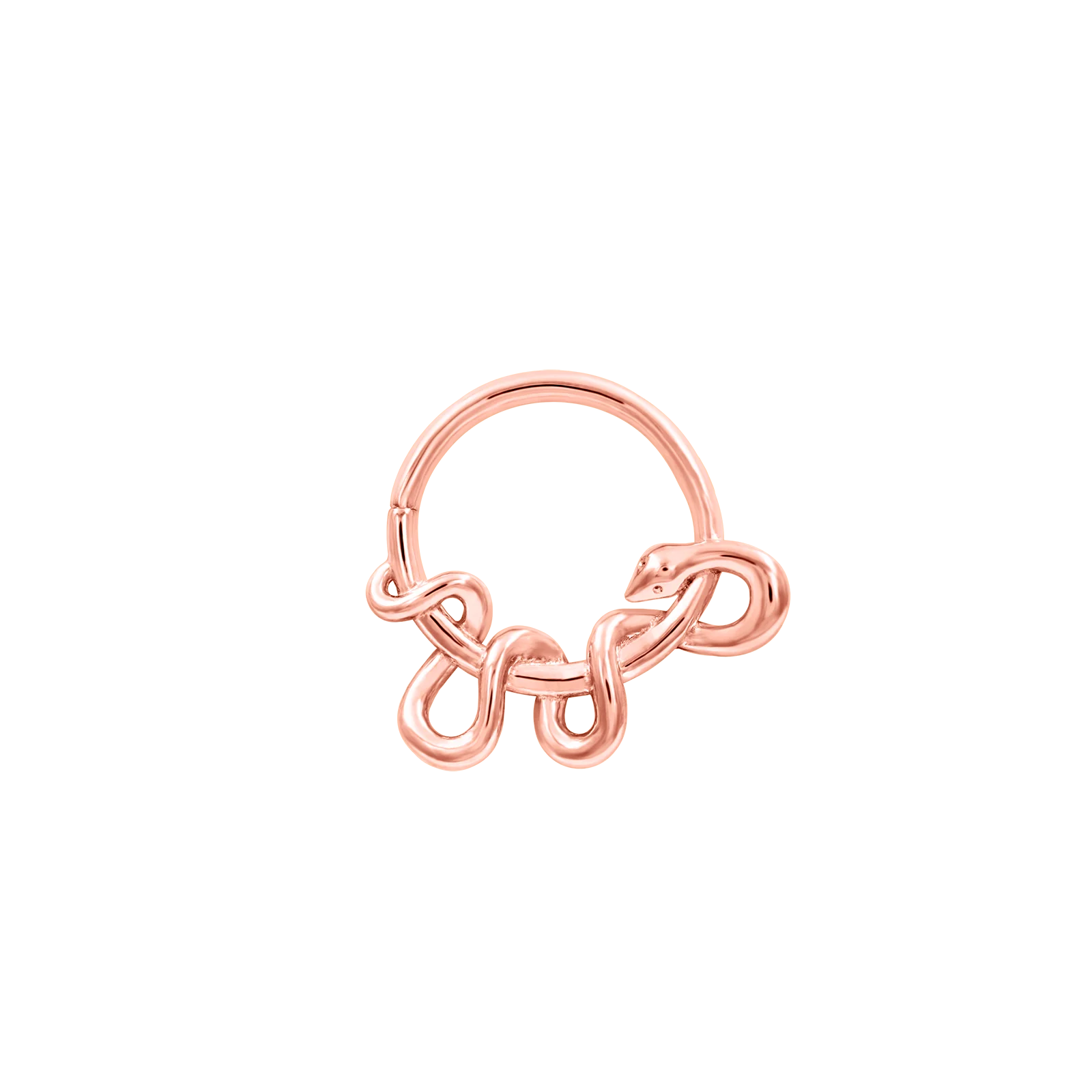 Kaa Seam Ring in Solid 14k Gold by Junipurr - Image 5