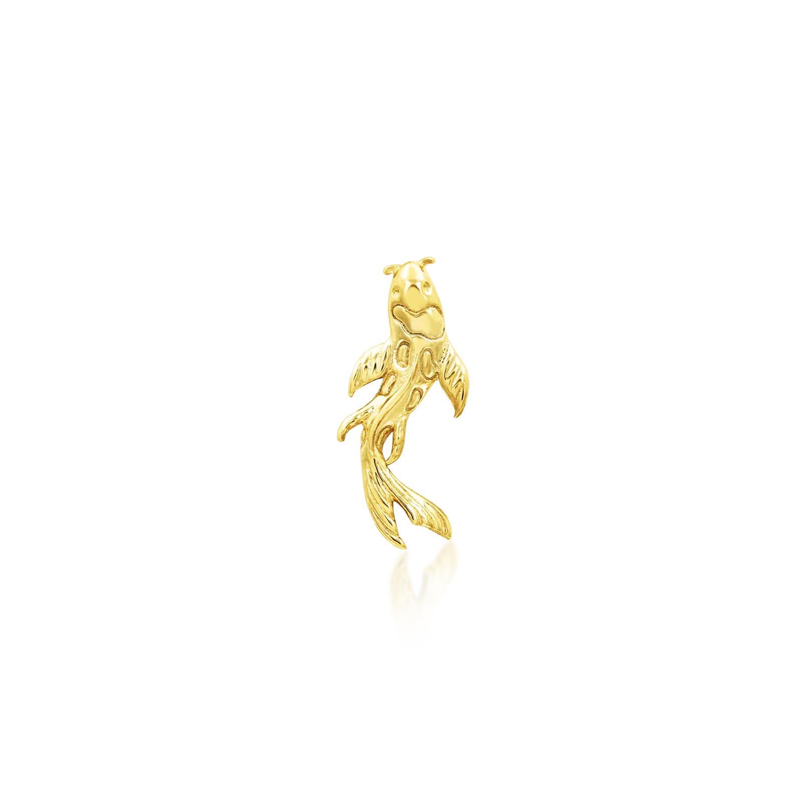 Koi in 14k Gold by Junipurr