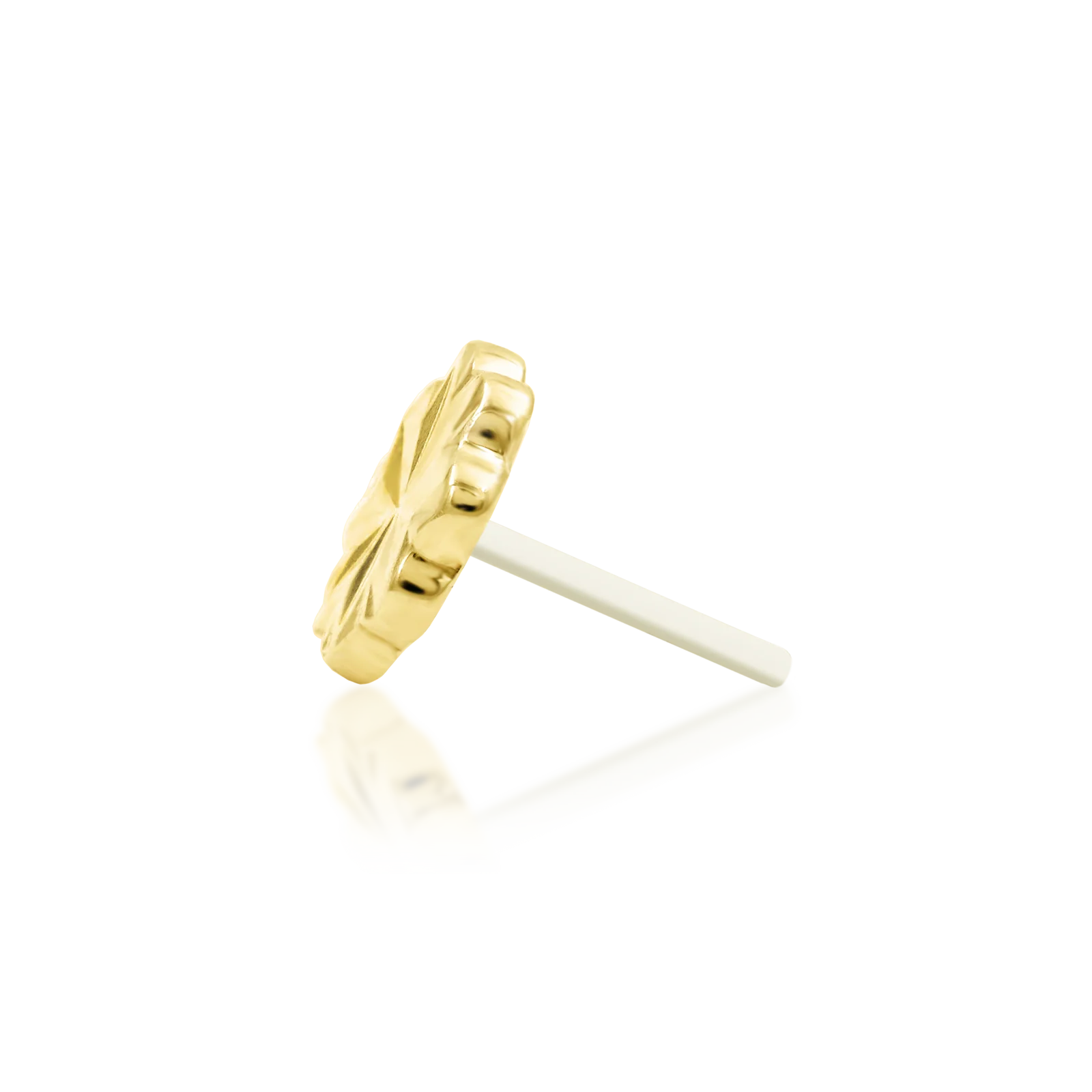 Laser Blossom in 14k gold by Junipurr - Image 3